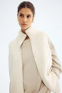 MAMA Before & After Babywearing Teddy Fleece Vest