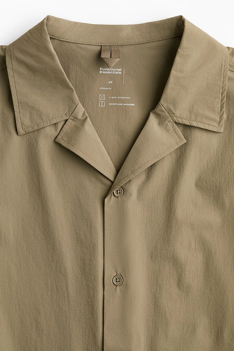 Four-Way Stretch Regular-Fit Shirt
