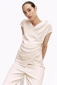 MAMA 2-Piece Crinkled Jersey Set