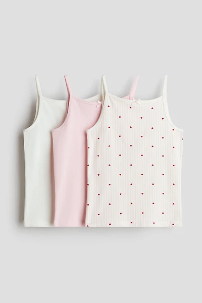 3-pack jersey vest tops
