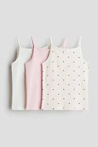 3-pack jersey vest tops