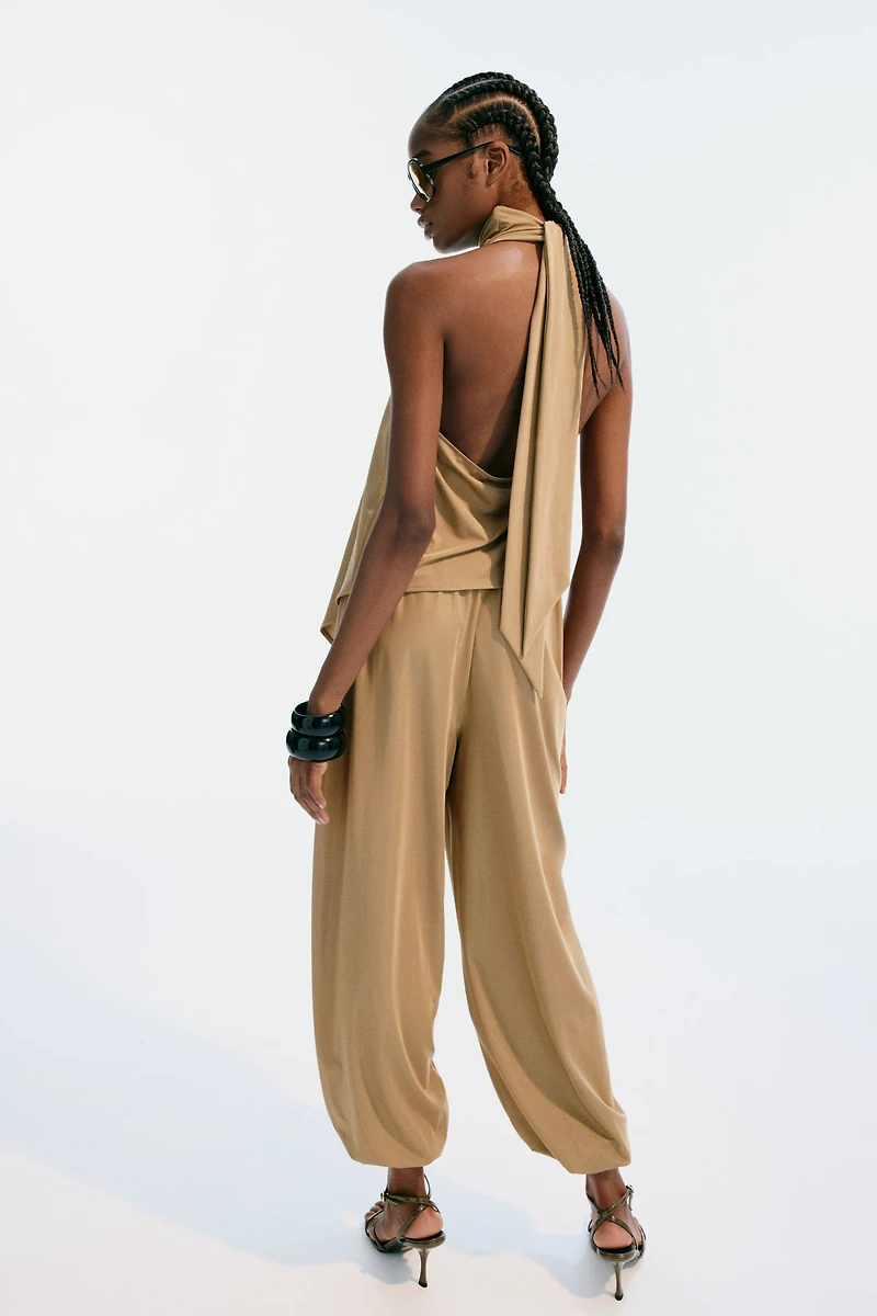 Pantalon à jambes ballon