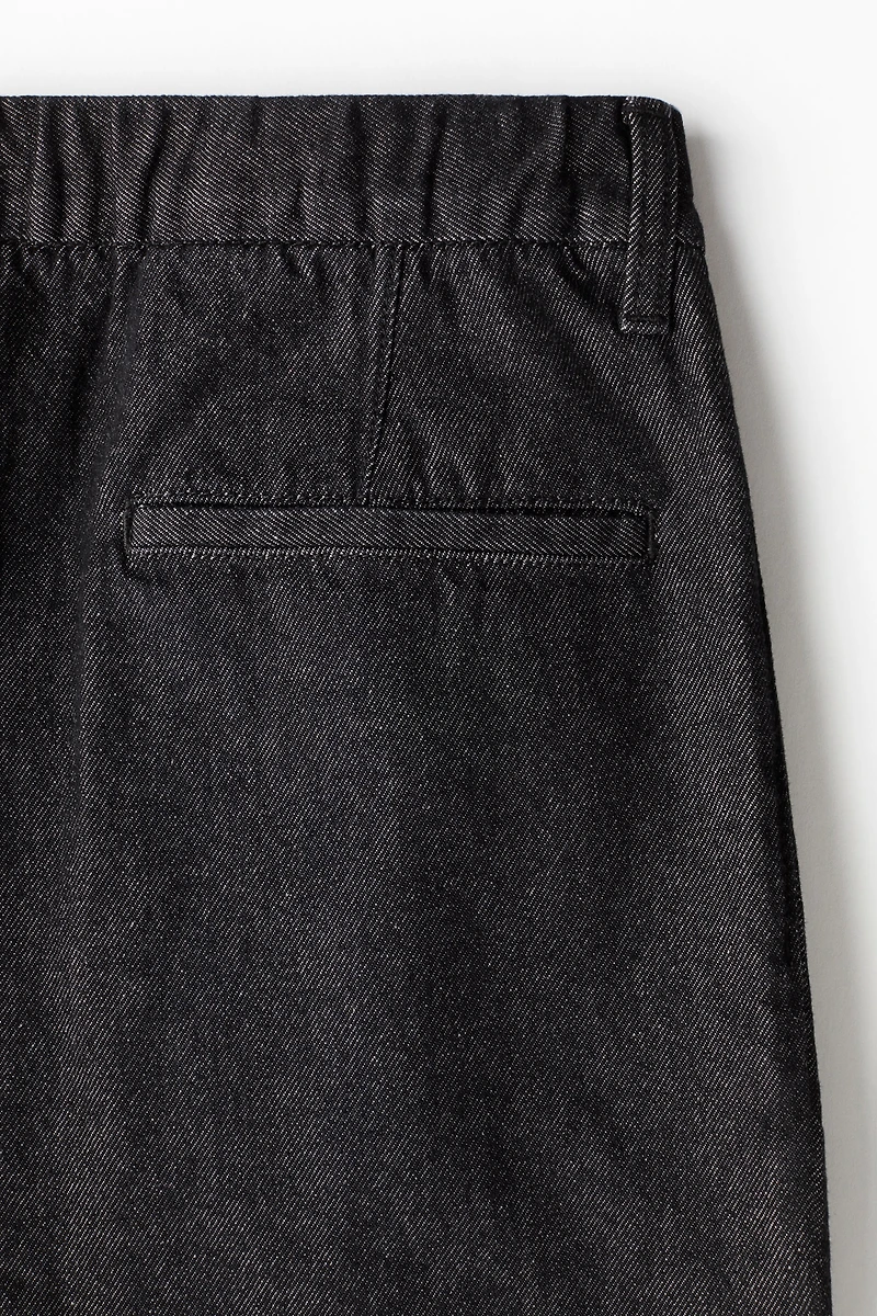 Relaxed-Fit Denim Pants