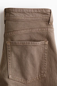 Wide High Waist Ankle Jeans