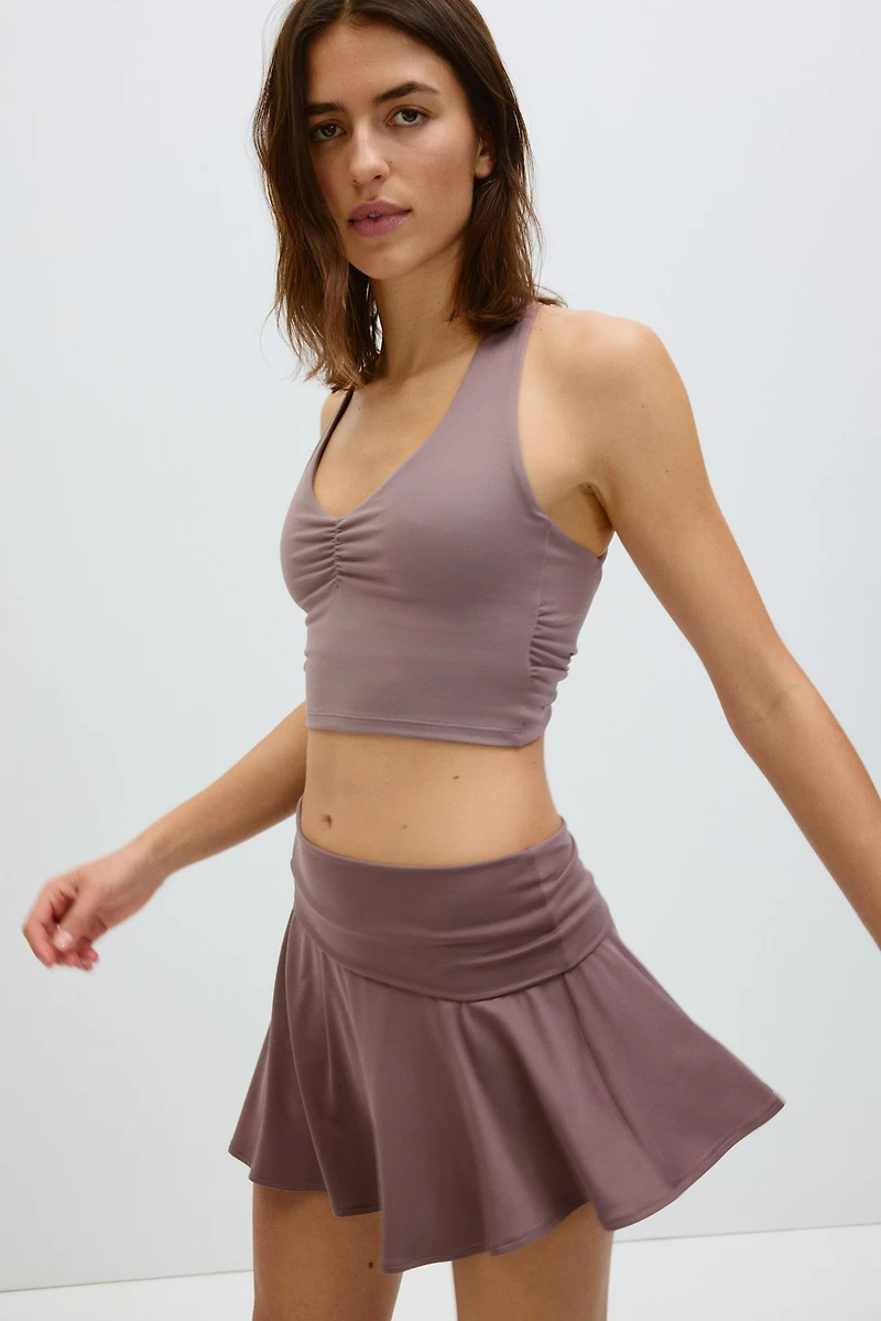 Jupe asymétrique de yoga