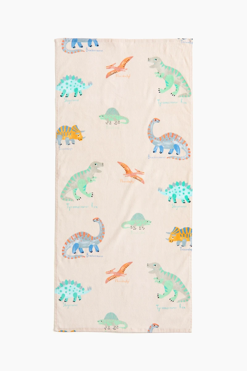 Patterned Bath Towel