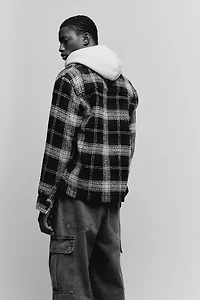 Regular Fit Overshirt with Zipper
