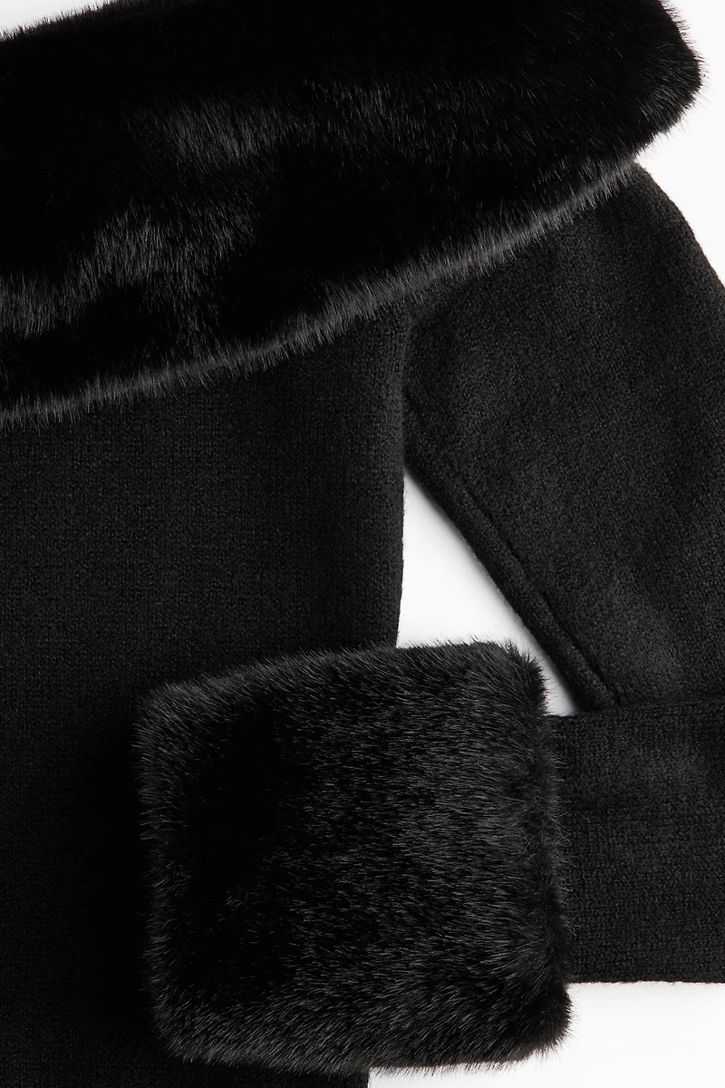 Knit Off-the-Shoulder Dress