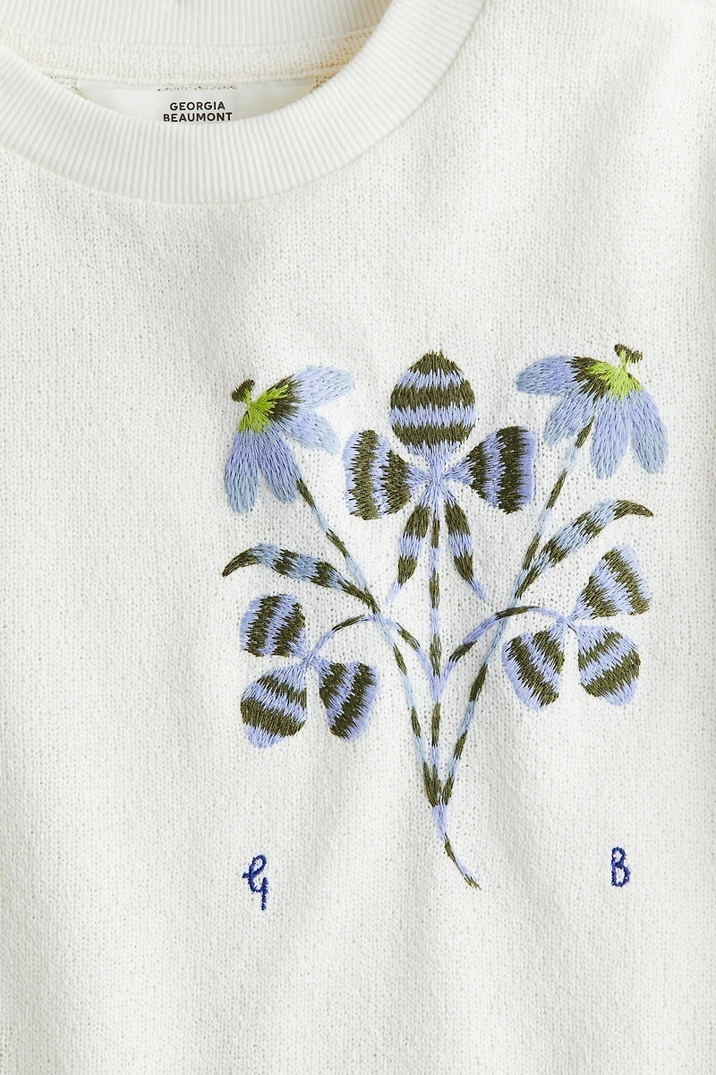 Fine-Knit T-Shirt