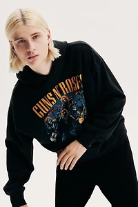 Oversized Fit Printed Hoodie