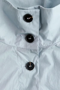 Oversized Bubble-Hem Jacket