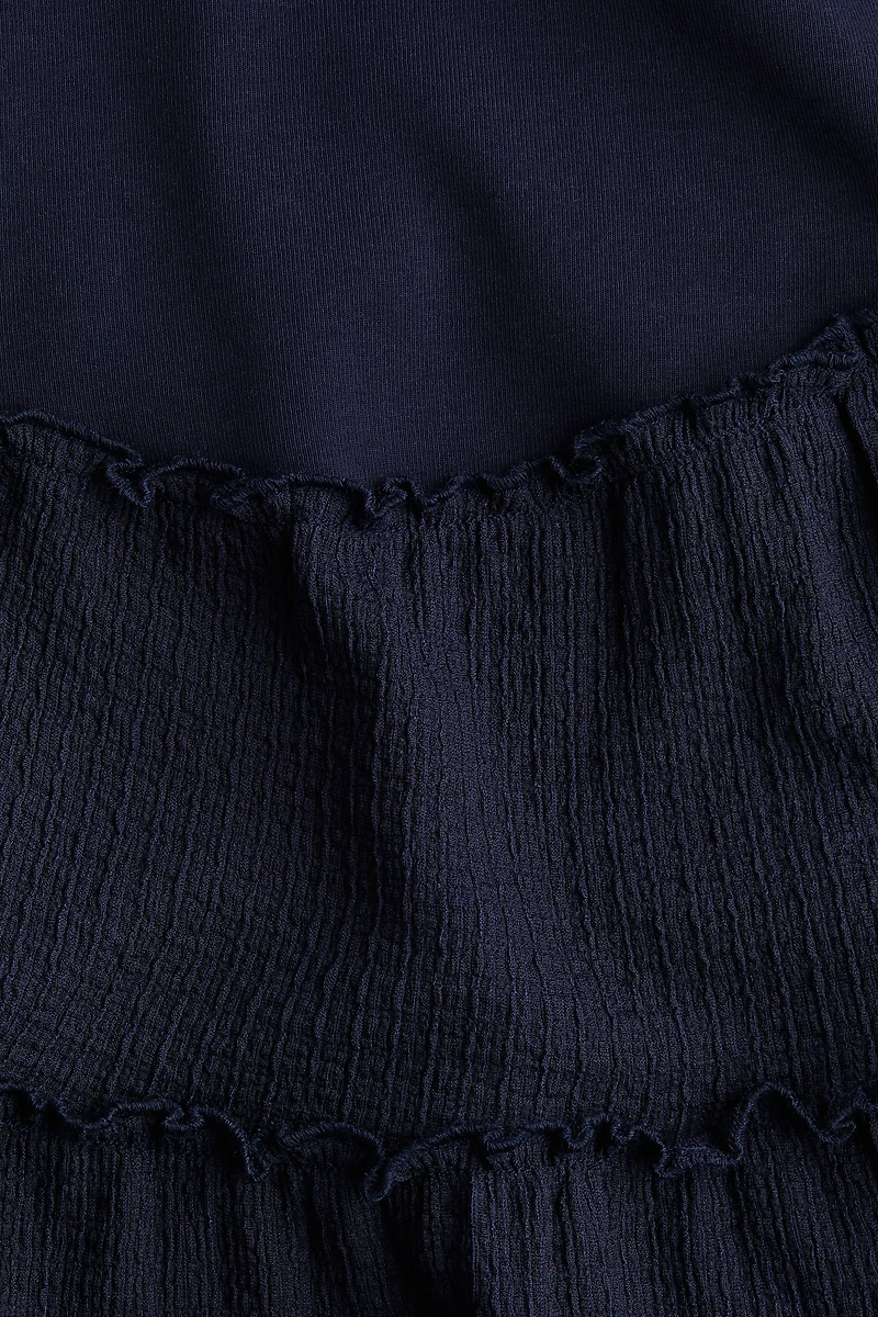 Textured Jersey Dress