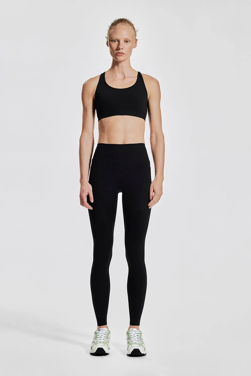 Pocket-Detail Sports Leggings with DryMove™