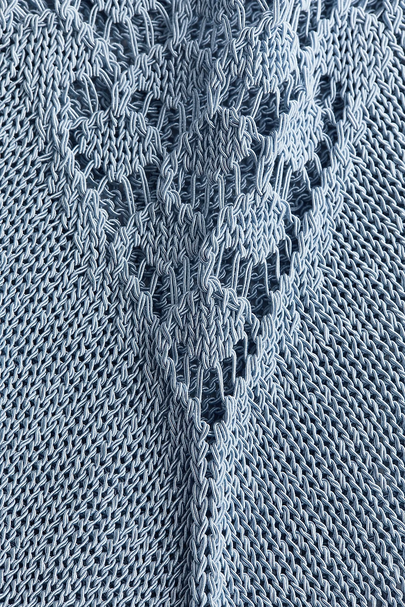 Robe d’aspect crochet