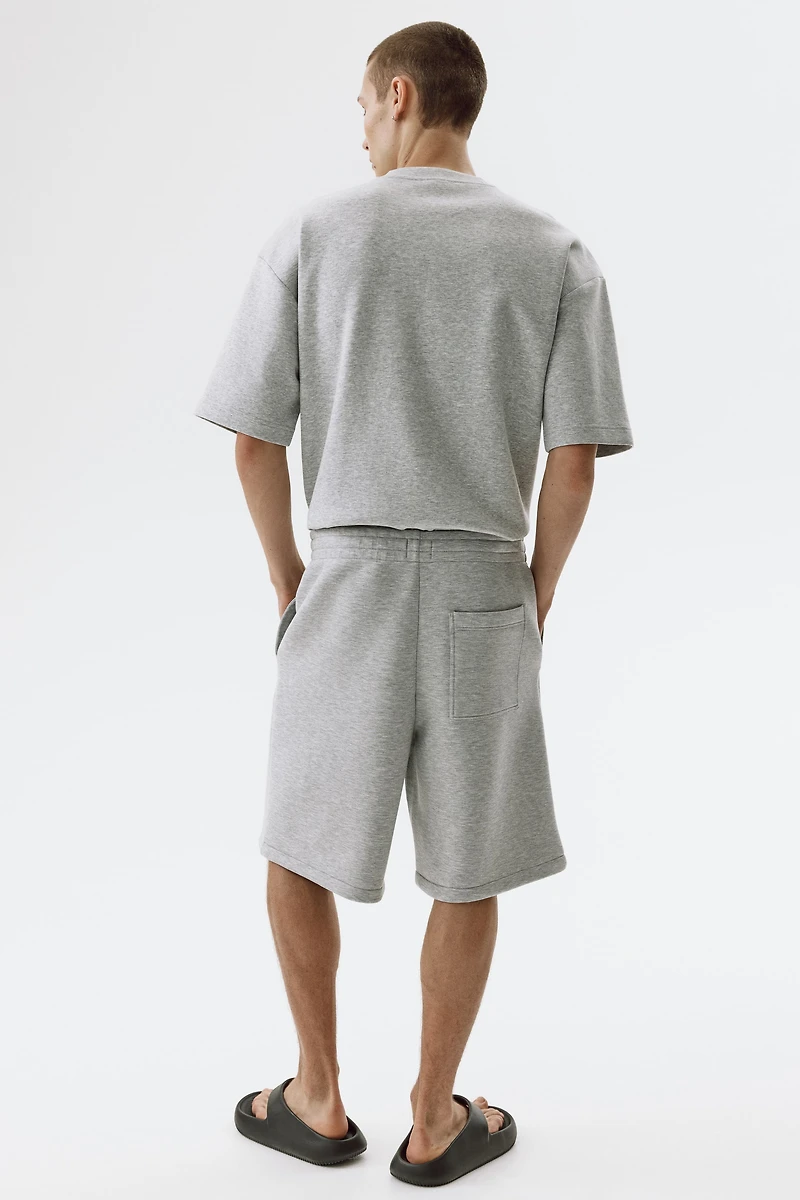 Relaxed-Fit Scuba Shorts