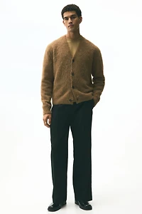 Loose-Fit Fuzzy Cardigan