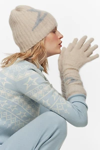 Mohair-Blend Gloves