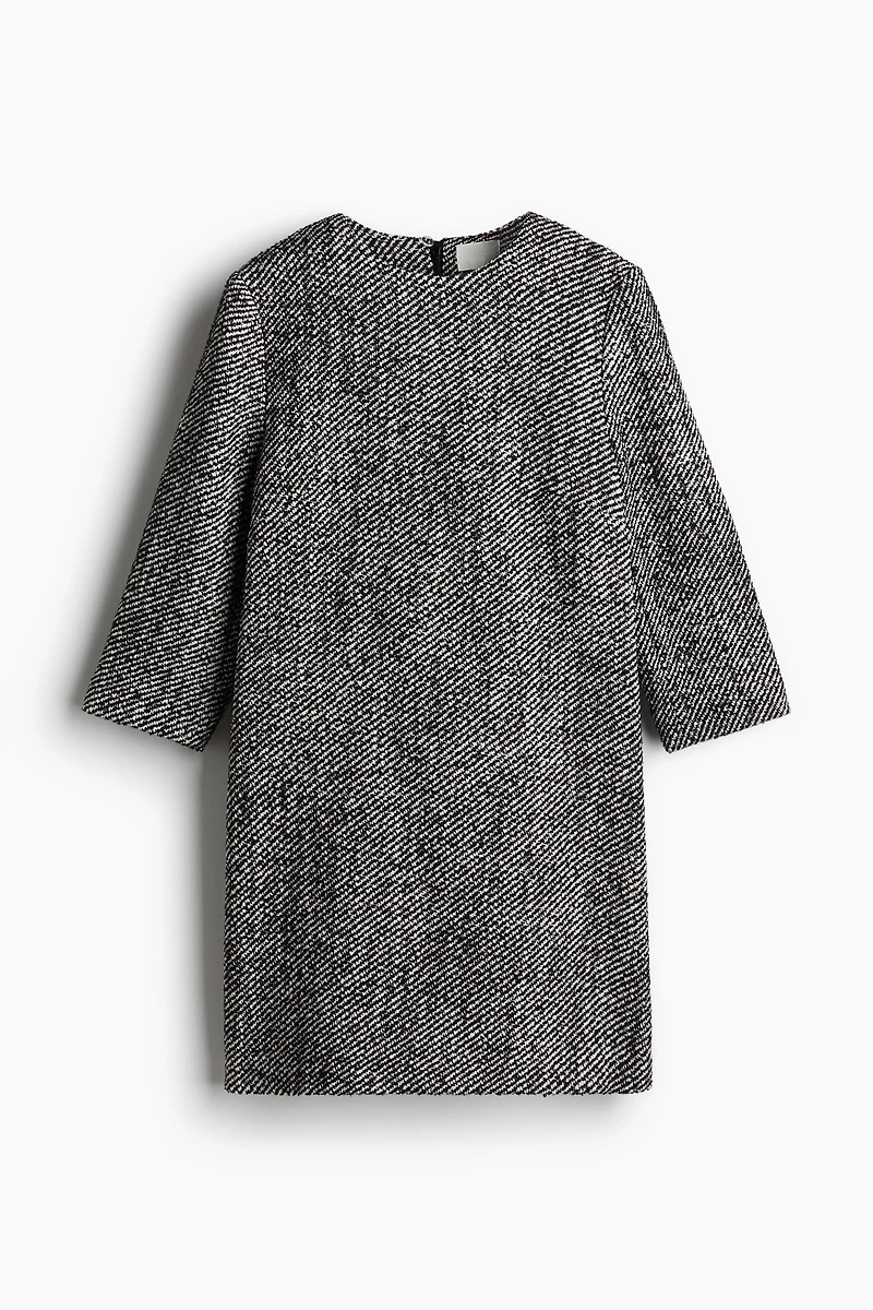 A-Line Bouclé Dress