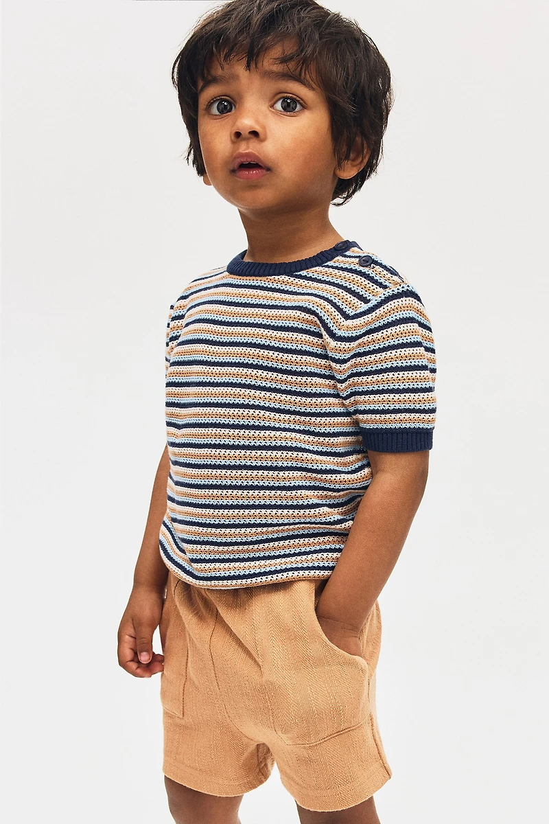 T-shirt en tricot de coton