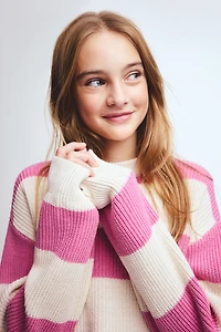 Cotton-Blend Sweater