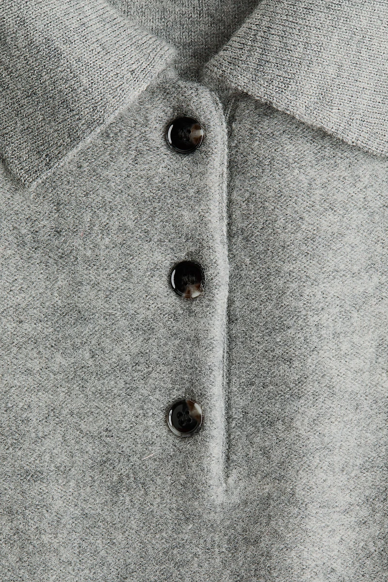 Wool Polo Sweater