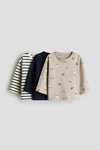 Lot de 3 T-shirts en coton