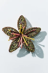 Flower-Shaped Hair Clip