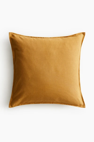 Linen-blend Cushion Cover