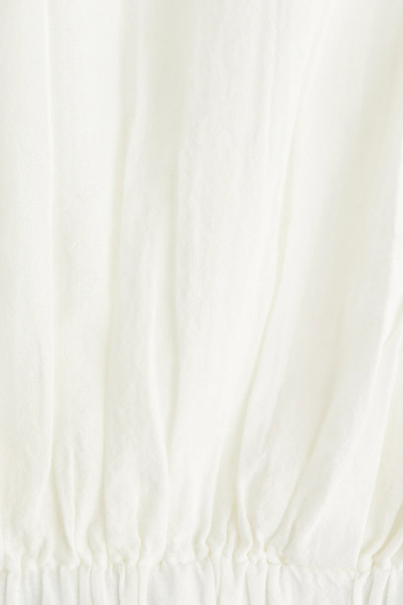 Chemise courte et imprimée