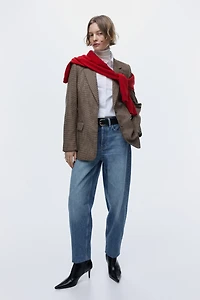 Blazer à fermeture droite