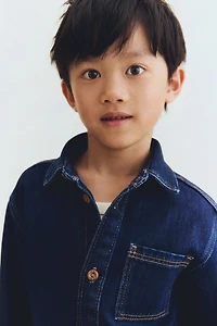 Denim overshirt