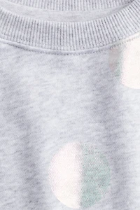 Foil-Print Sweatshirt