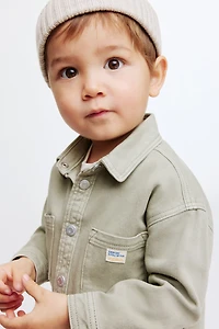 Surchemise en sergé de coton