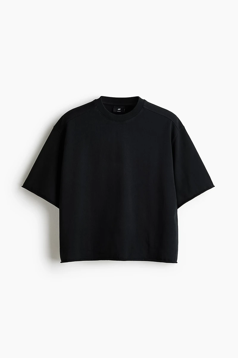 Oversized Printed Cotton T-Shirt