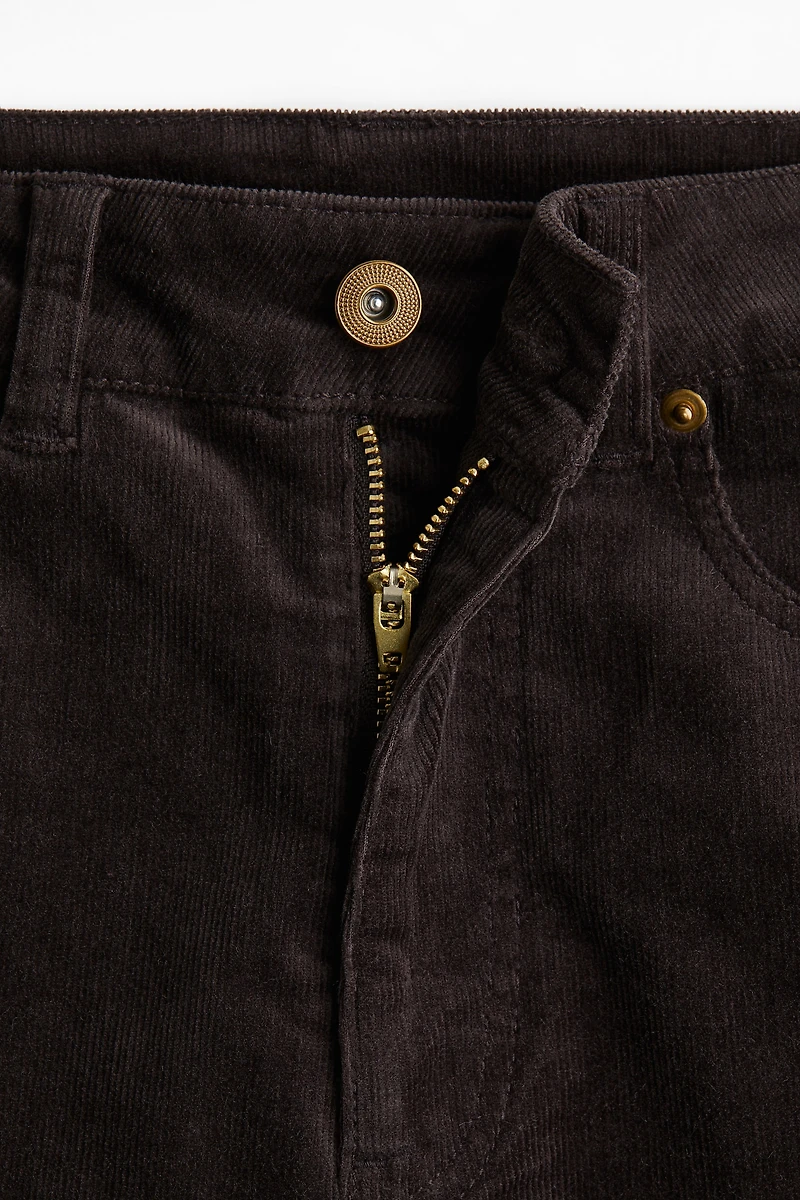 Flared Corduroy Pants