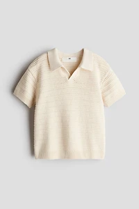 Knit Polo Shirt