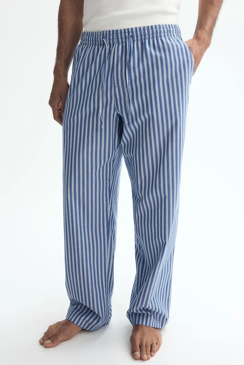Relaxed-Fit Poplin Pants