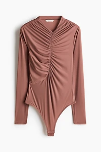 Draped Thong Bodysuit