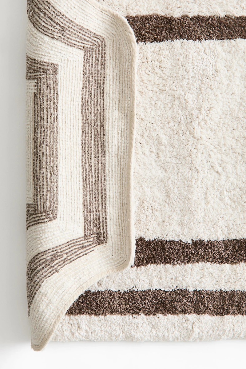 Tufted Cotton Bath Mat