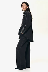 Feather Soft Oversized Denim Shirt