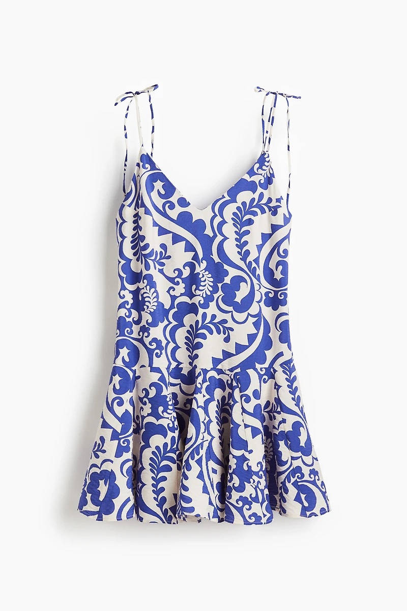 Dress with Flared Skirt