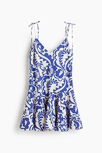 Dress with Flared Skirt