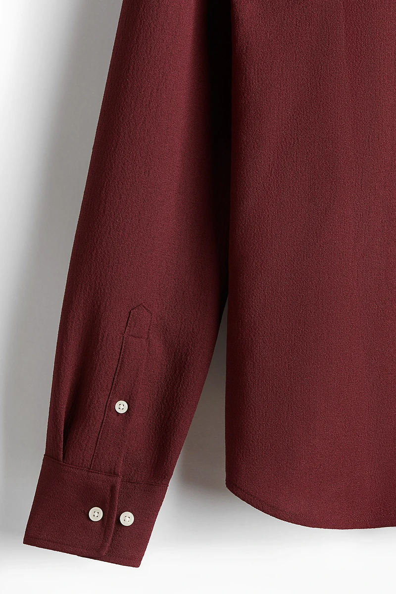 Chemise Coupe Classique en crêpe