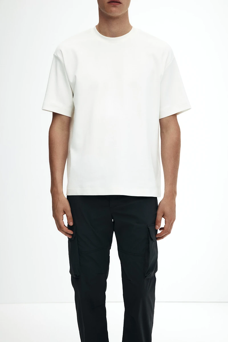 Pantalon cargo coupe classique en nylon