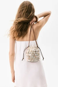 Crossbody Bucket Bag