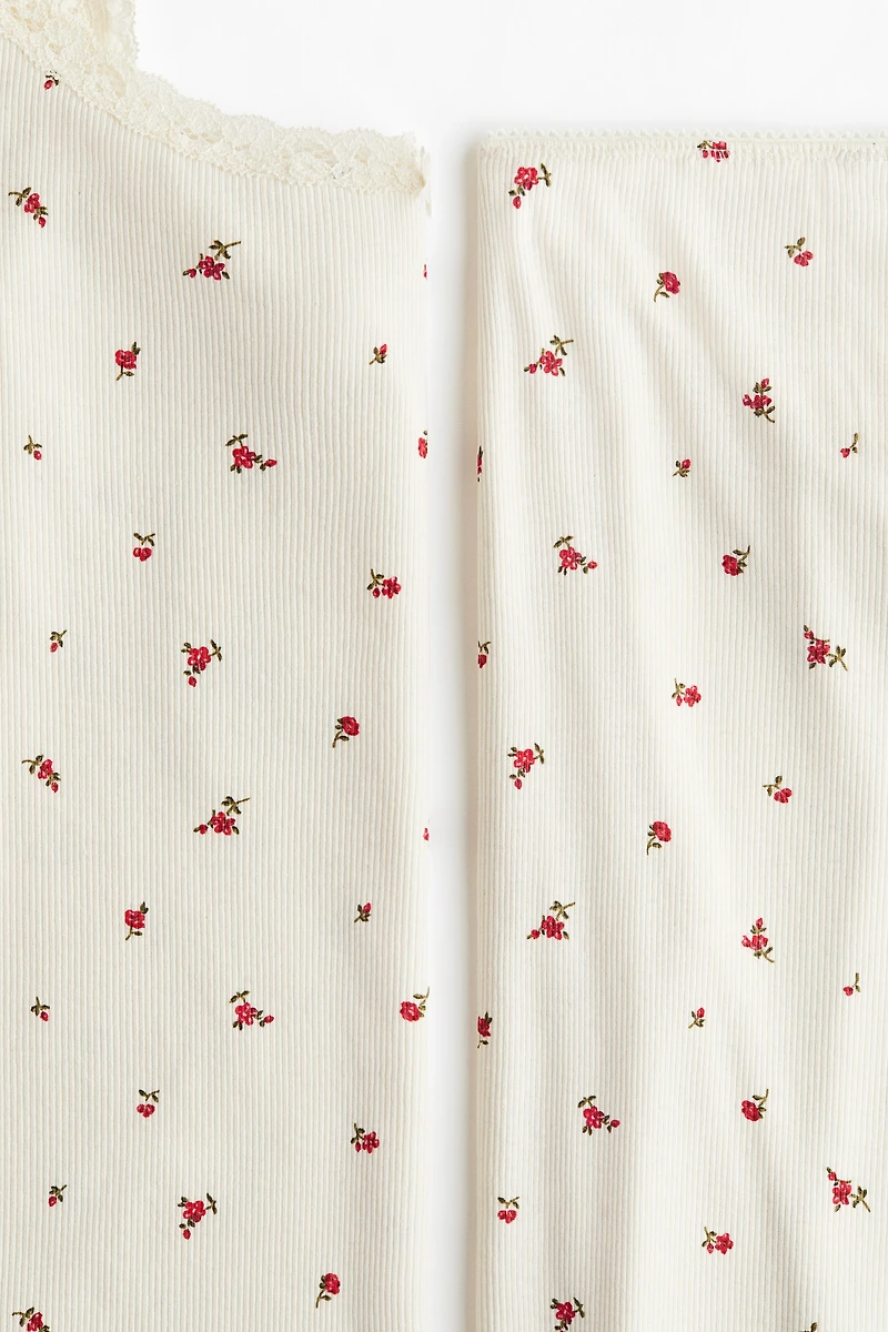 MAMA Pyjama côtelé