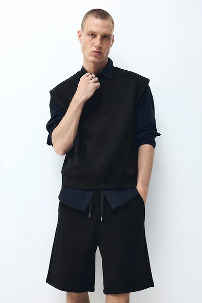 Relaxed-Fit Scuba Shorts