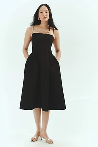 Jacquard-Weave Dress