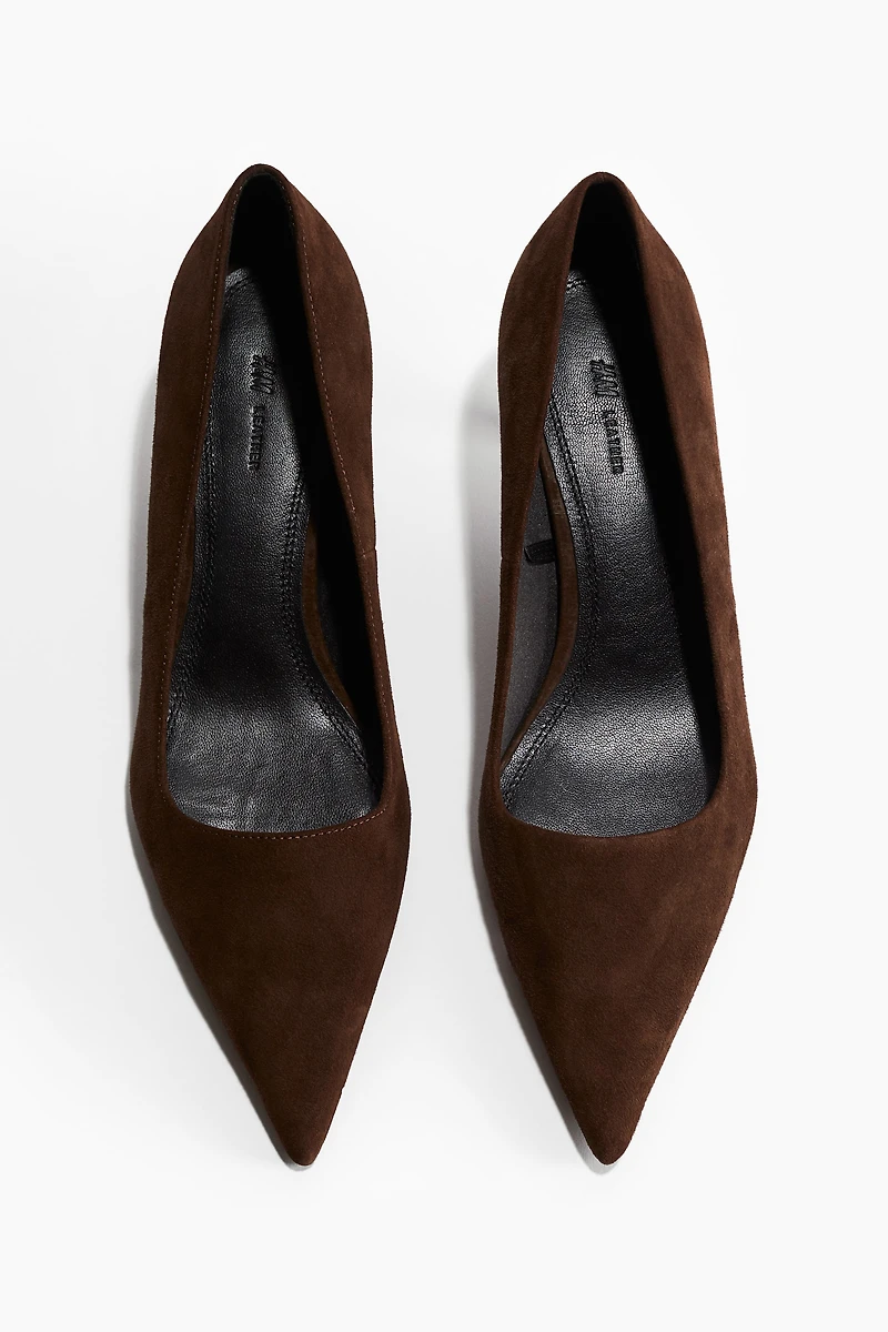 Escarpins en cuir