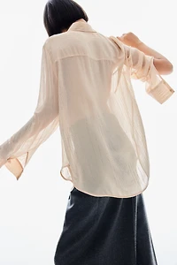 Chemise ornée de strass